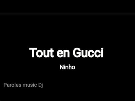 TOUT EN GUCCI (Lyrics in English) 